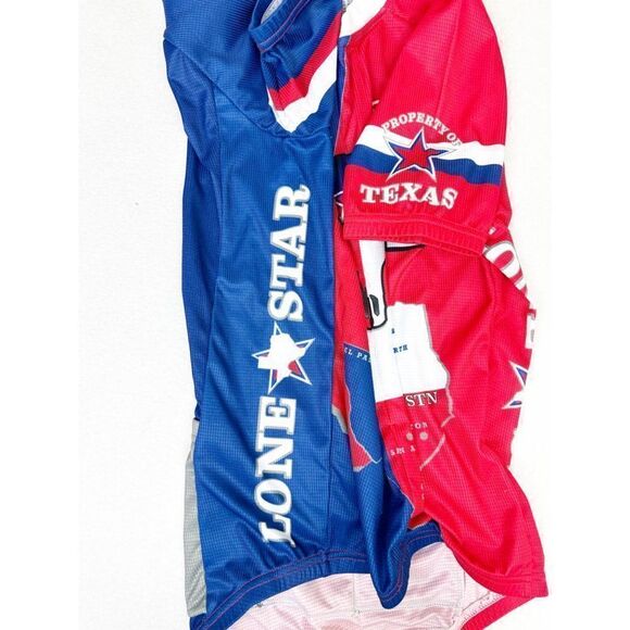 Texas Cycling Jersey Shirt XS Lone Star State Biking Don't Mess with Texas - Picture 4 of 8